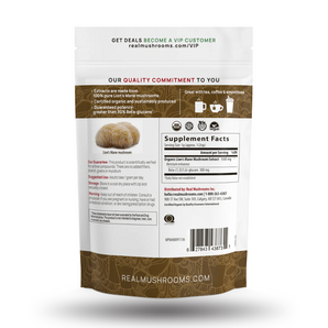 Organic Lions Mane Mushroom Powder